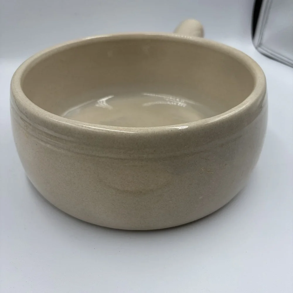 Vintage‎ Pfaltzgraff Gourmet Stoneware Soup & Sauce Crock Pot Handle and Lid USA